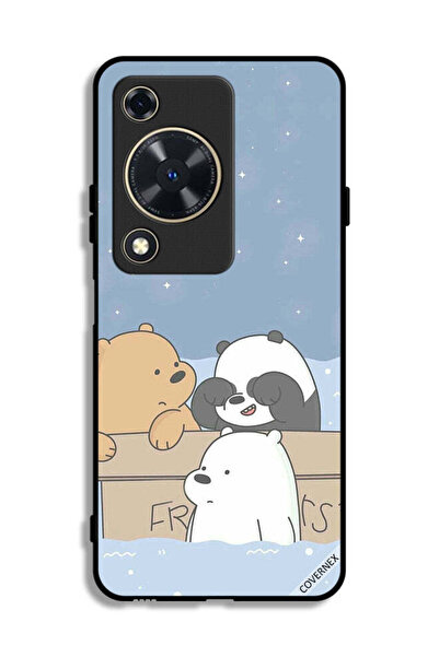 Covernex غطاء حماية لهاتف هواوي إنجوي 70 بتصميم أصدقاء الدب