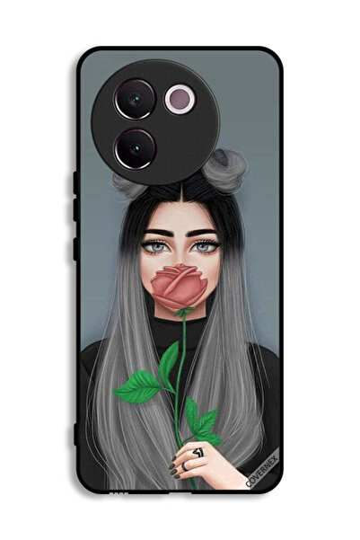 Covernex غطاء حماية لهاتف Vivo V30e 5G برسومات فتاة لطيفة