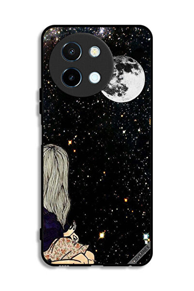 Covernex غطاء حماية لهاتف Vivo Y38 5G بتصميم "Look To Moon"