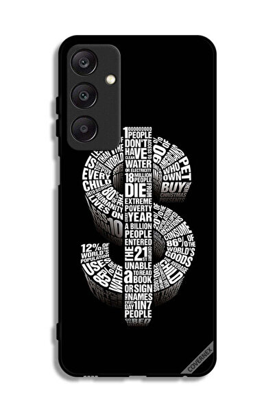 Covernex غطاء حماية لهاتف سامسونج جالاكسي A25 5G بطبعة دولار الخط