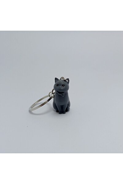 TERARYUM SEPETİM Scottish Kedi - Anahtarlık