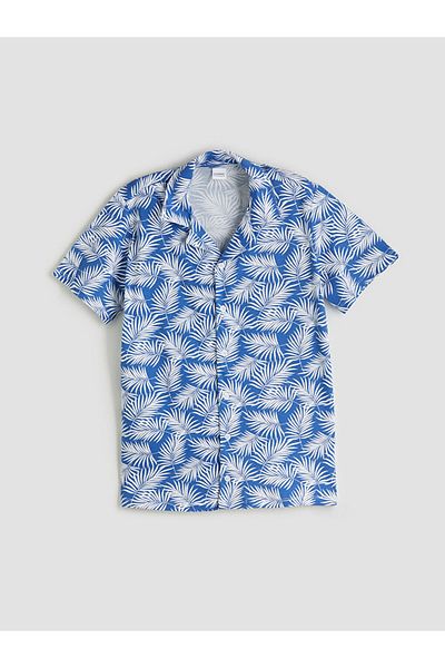 LC Waikiki Set pijamale pentru băiat cu guler cămașă sezon nou - S5QT73Z4