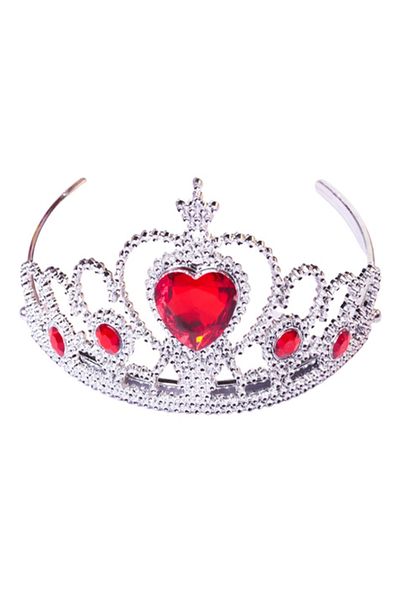THK Crown Tiara Mermaid, Fairy, Queen, Red, Silver