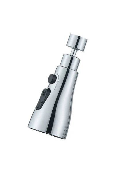 OEM Universal Rotating Extension for Faucet, 3 Operating Modes, ABS, Water-Saving Function, M22 Thread,