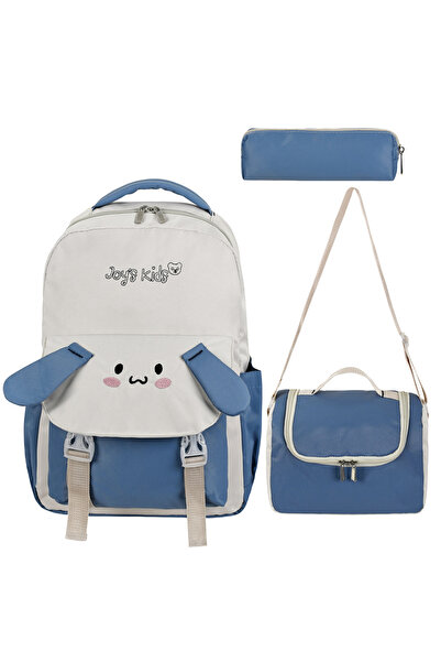 CAKARD Симпатичен комплект от 3 чанти за училище с дизайн на зайче