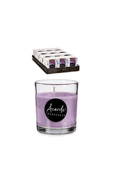 OEM Set of 3 scented candles, 30 hours, Lavender, Orchid and Vanilla aroma