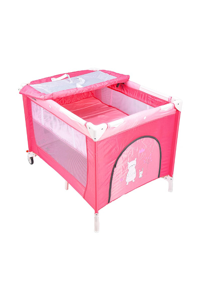 rexa سرير أطفال هزاز من أملا مع بطانة ناعمة - تصميم قابل للطي ومدمج