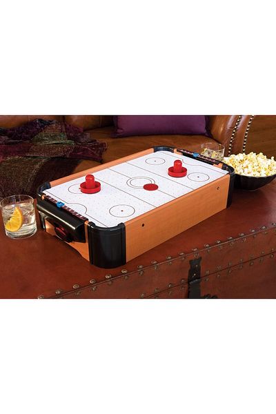 rexa Tabletop Air Hockey Game for Kids – Mini Arcade Sports Toy (69 x 10 x 23 cm)