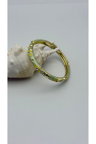 ilvesa shop Colorful Enamel Vintage Handcuff Bracelets