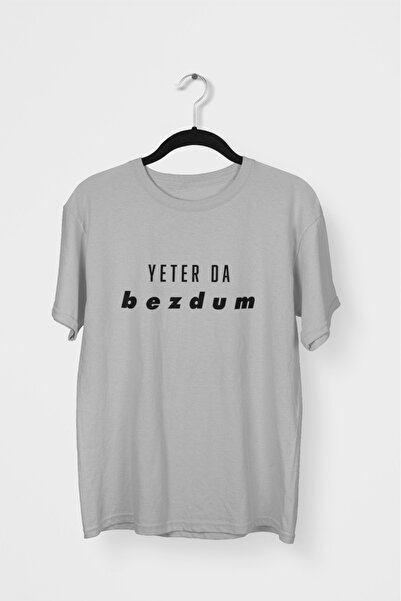 ArtYus تي شيرت رجالي/نسائي برقبة دائرية وأكمام قصيرة مطبوع عليه YETER DA TRAN...