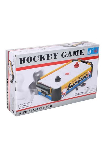 rexa 7-Piece Wooden Hockey Board Game – Fast Sling Puck Tabletop Game (31 x 10.5 x 56 cm)