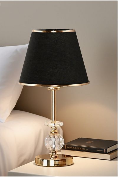 571 Store I Series Table Lamp Shade Night Lamp Lighting Lamp Fabric-Metal