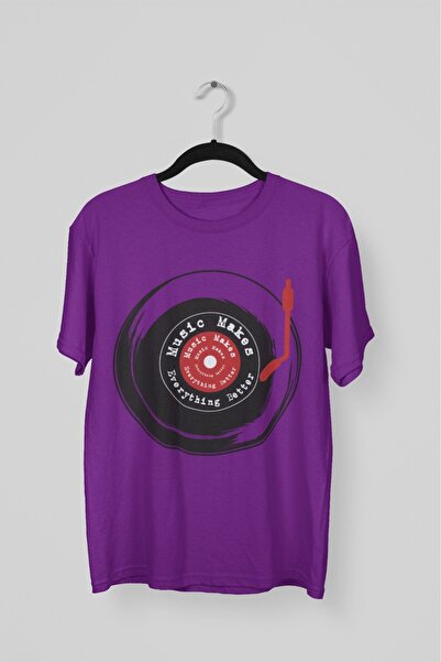 ArtYus TRIOCĂ CU MÂNĂ SCURTĂ CU GÂRĂ ROTUNDĂ IMPRIMATĂ MUSICALĂ PENTRU BĂRBAȚ...