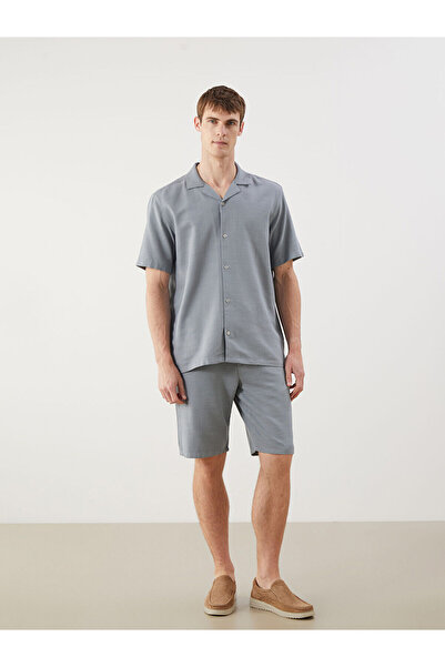 LC Waikiki Ανδρικό σορτς Vizyon New Season Standard Fit με λινό εμφάνιση