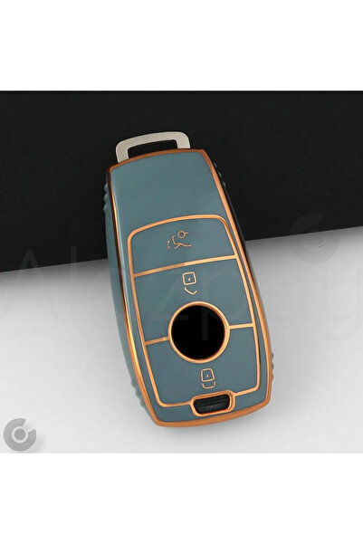 Alazpay Husă pentru chei din TPU compatibilă cu Mercedes A B C E S G Series C...