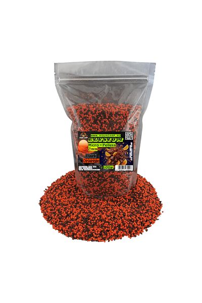 Aqua Micropeleti AquaCarp Elysium 2mm Dark Orange 600gr