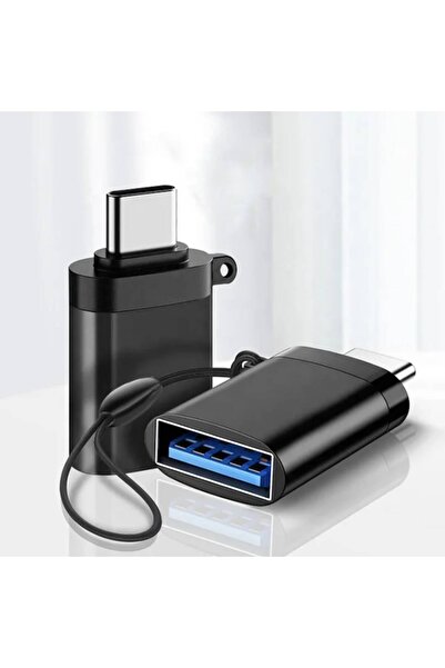 OEM Adaptor USB-C - USB 3.0, Portabil, Funcție de încărcare/transfer de date, Negru