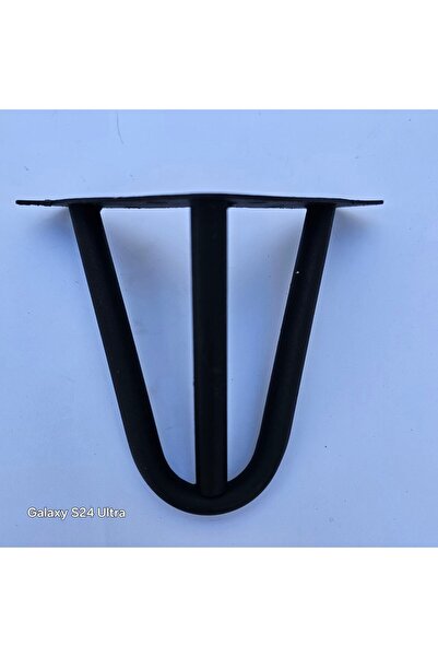 ADG METAL Vera Siyah 10cm Metal Ayaklar Mobilya Ayakları, Koltuk, Kanepe, Ber...