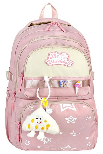 Waddell Licensed Twil 0023 Stew Series Waterproof Fabric School Backpack with Notebook Compartment