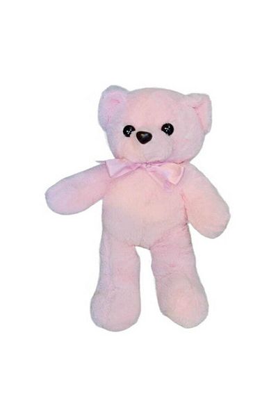 OEM Plush Toy, Satin Bow Teddy Bear, Pink, 30 cm