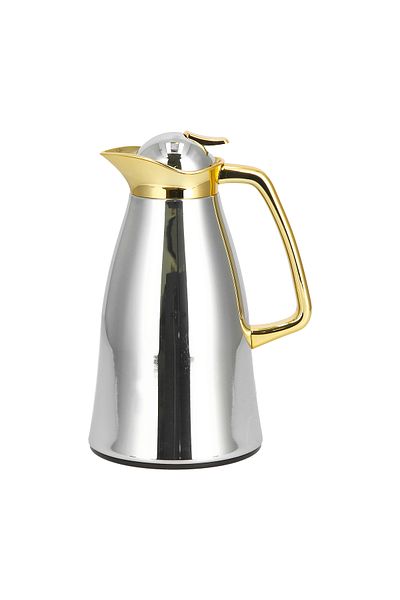 Dallaty vacuum flask gold chrome 1L