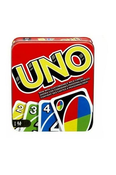 OEM UNO Classic Card Game - Special Edition in Metal Box