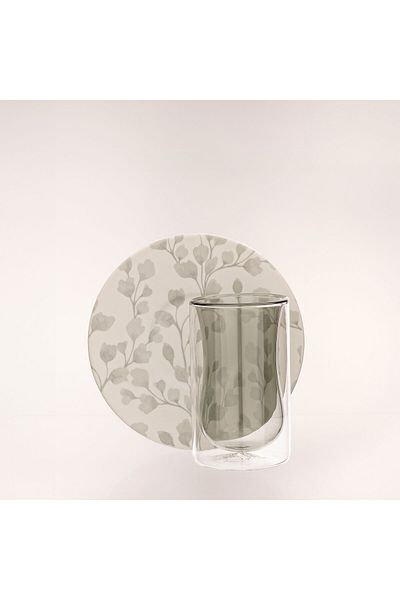 Dallaty Rio 12pcs leaf porcelain tea set