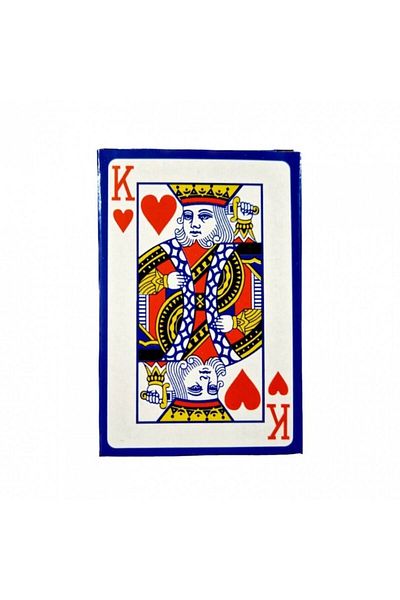 OEM Classic model playing cards, 54 pieces, laminated, blue