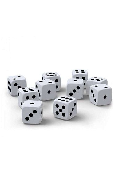 OEM Set 100 dice, side 10 mm