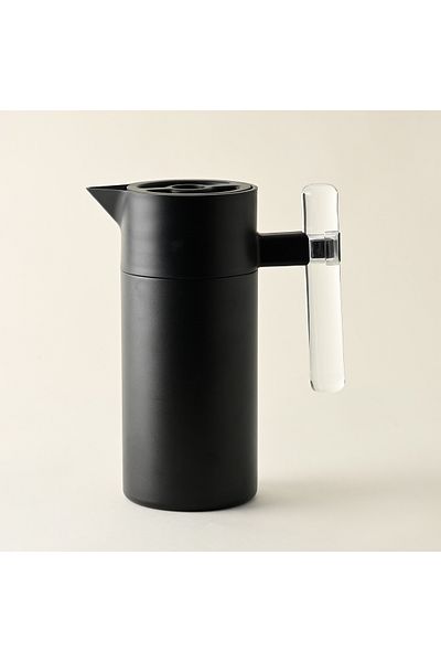 Generic Stainless Steel Vacuum Flask - 1200Ml - Black