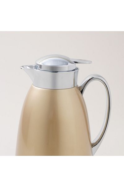 Dallaty champagne gold steel vacuum flask