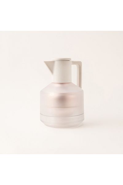 Dallaty Safa'a white plastic vacuum flask 1.0L