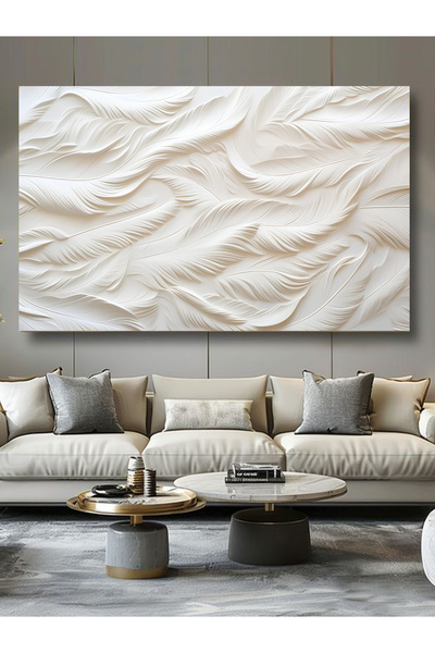 ESLEM Tüy Modern Dijital Baskı Tablo