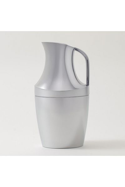 Dallaty 1L stainless steel vacuum flask in silver