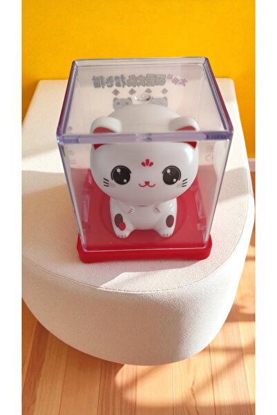 FAMEMUS ACCESSORY Kafa Sallayan Sevimli Kedi modeli (5CM ) BOYUTU