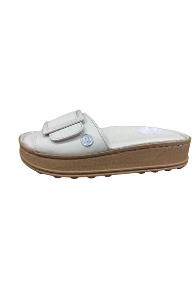 Mammamia D25YT-1290 KALIN TABAN YUMUŞAK DERİ KADIN TERLİK