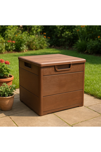 Vovikon Bahçe Depolama Sandığı 120 Lt Bahçe Balkon Düzenleme Dolabı