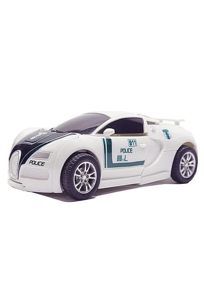 Ailenizin Oyuncakçısı Robot Police Bugatti Transformers Robot Car