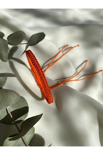 sabiha aksesuar Macrame Weave String Bracelet Surfer Bracelet - Water Resistant, Adjustable Handmade Bracelet