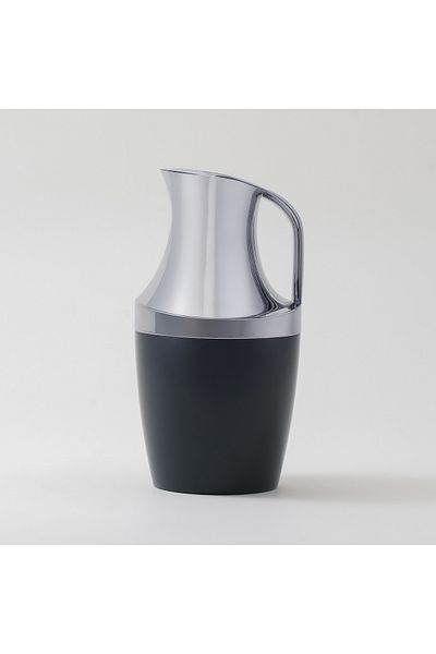 Dallaty 1L stainless steel vacuum flask in black