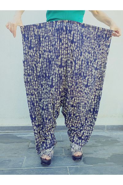 hoaryage Viscose Fabric Floral Patterned Pocketed Shalwar 100% Cotton Size 38 to 100 kg