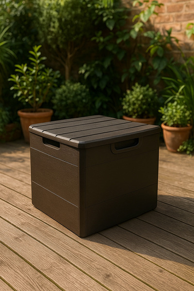 Vovikon Bahçe Depolama Sandığı 120 Lt Bahçe Balkon Düzenleme Dolabı