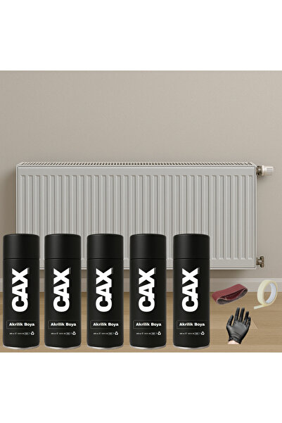 caxcolors 5 ADET ISIYA DAYANIKLI PETEK-KALORİFER-RADYATÖR-KLİMA VERNİKLİ SPRE...