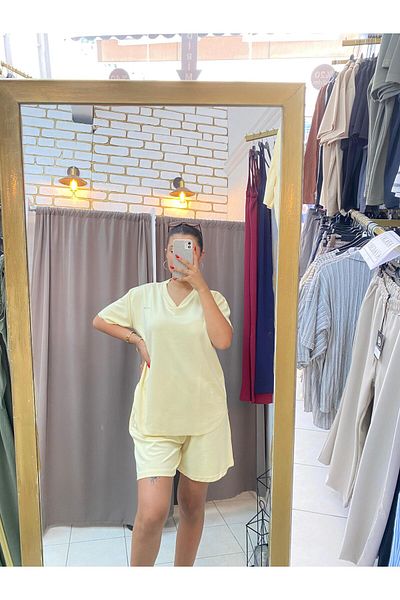 TUBA TOPTAŞ Modal Shorts Set