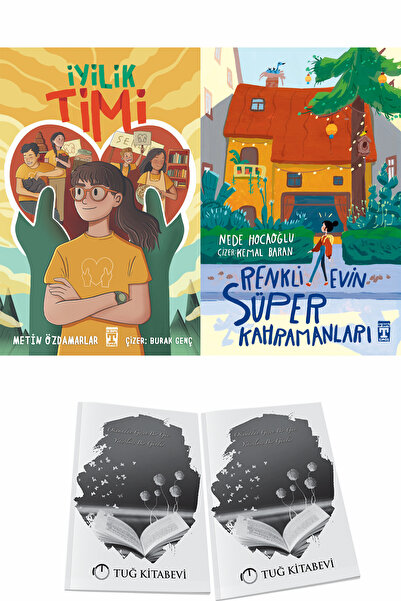 Genç Timaş İyilik Timi ve Renkli Evin Süper Kahramanları + Hediyeli