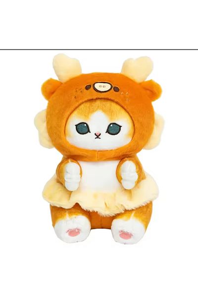 NB market Orange Dragon Mofusand Plush Toy Mega Size 40cm Collectible Mofusand Cat Plush