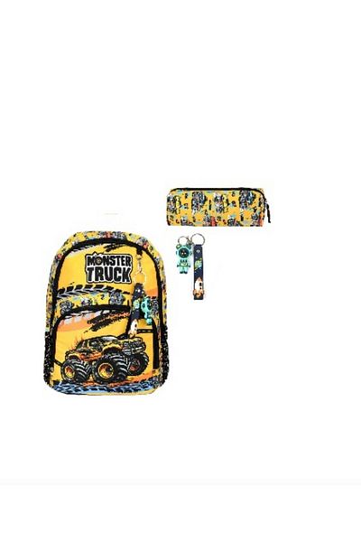 My Easy Shop Set ghiozdan + suport stilou + breloc pentru grădiniță și creșă