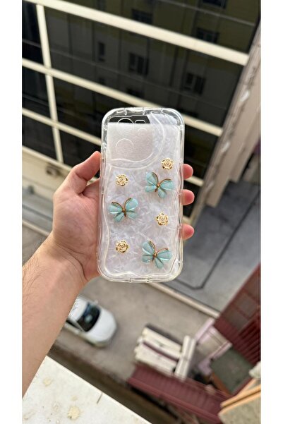 Rivor Xiaomi Mi 13T & Mi 13T Pro Uyumlu Kılıf Kamera Korumalı Kelebek Ve Çiçe...