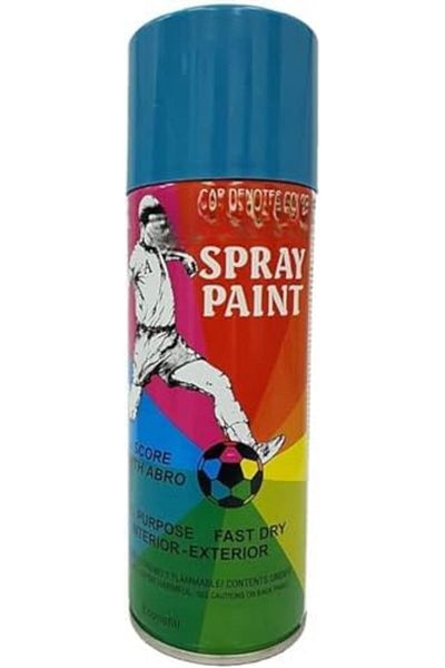 fitto Royal Blue Spray Paint - Quick-Drying Paint for Indoor and Outdoor Use on Wood, Metal, and Pla