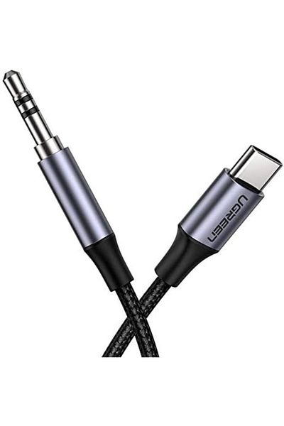 Ugreen USB C to 3.5mm Car Audio Cable Nylon Braided Type C to 3.5mm Male Headphone Jack for Car Ster